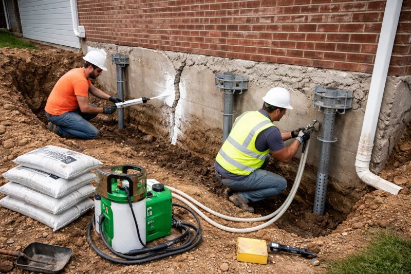 Structural Foundation Repair in Millington, TN