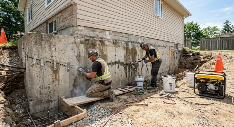 Structural Foundation Repair in Oakland, TN